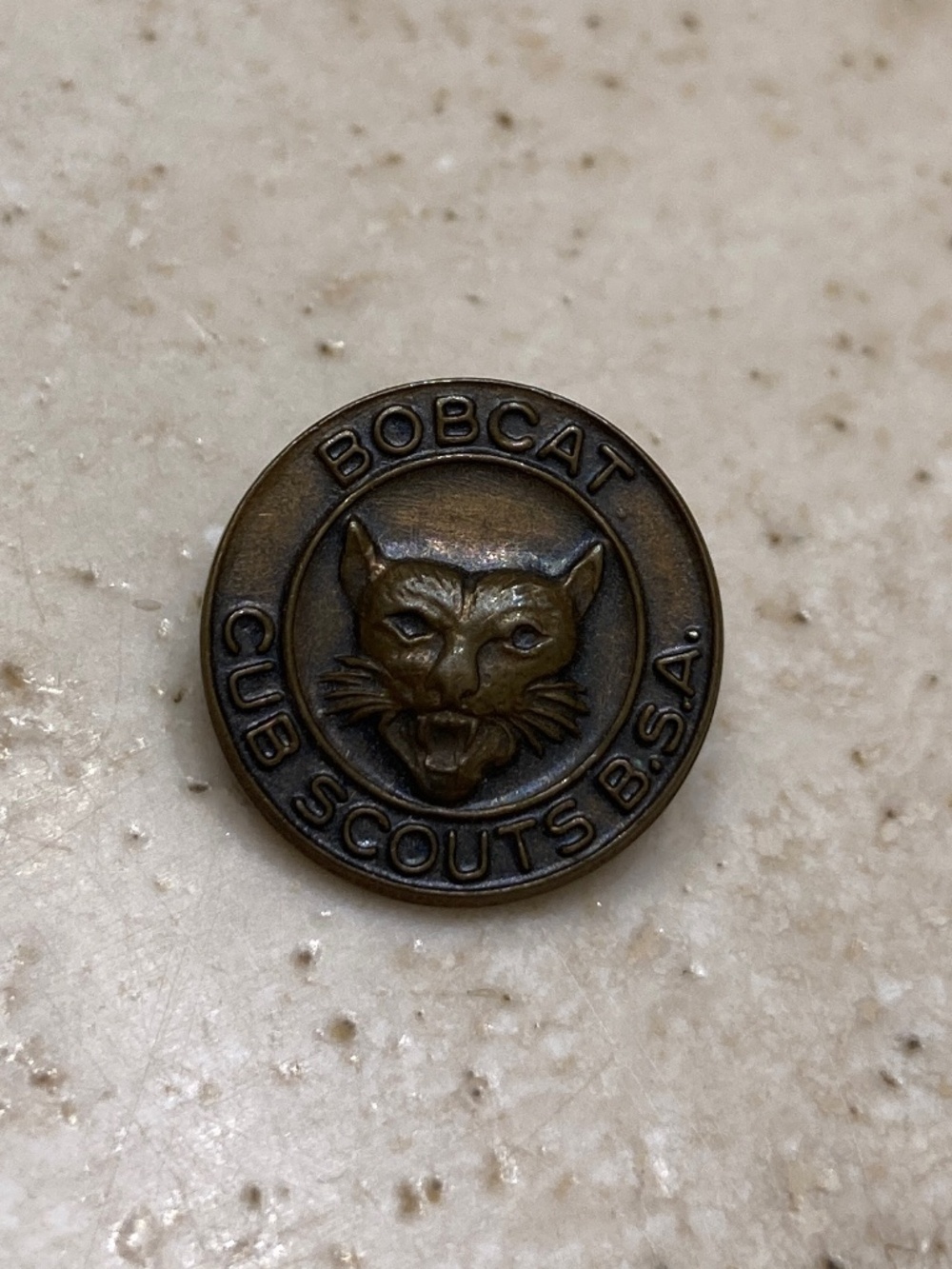 Bobcat Cub Scouts B.S.A. Pin